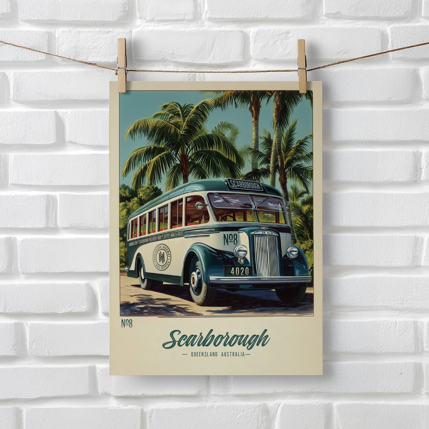 SCARBOROUGH Bus No.8